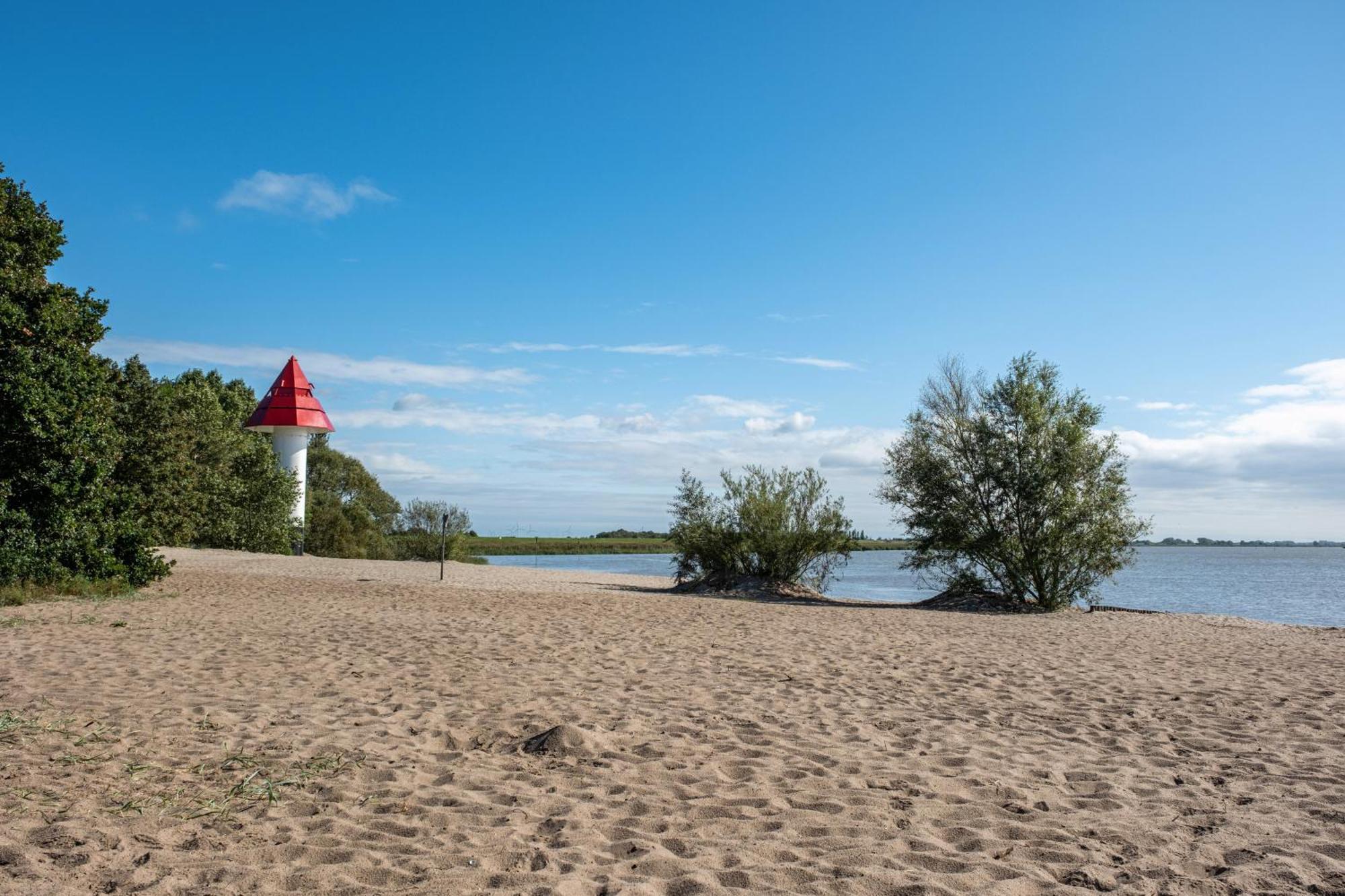 Ferienwohnung Flut Am Weserstrand Sandstedt Extérieur photo